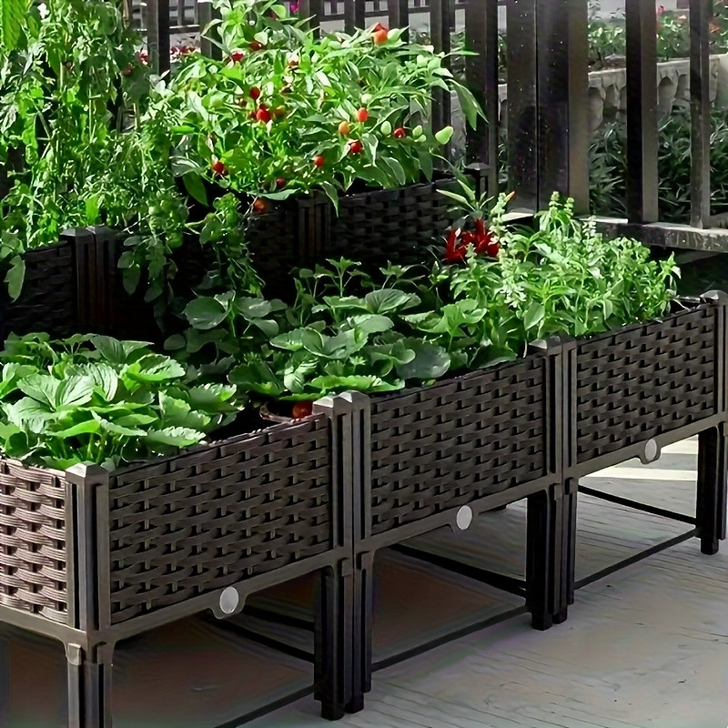 Self-Watering Planter - Приподнятая грядка для сада, высокая кашпо