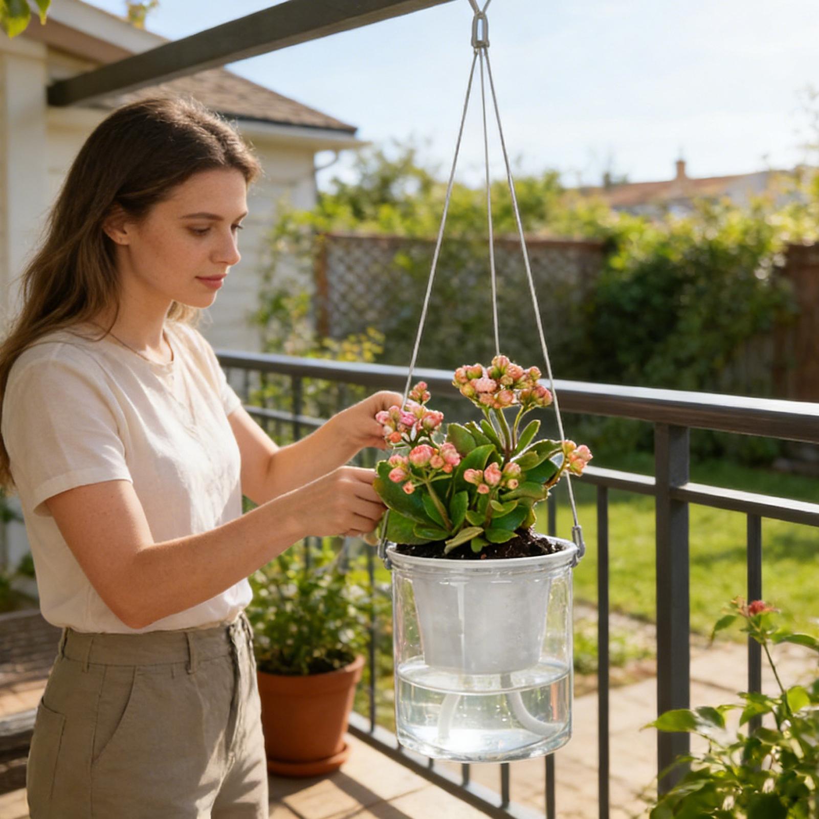 Система капиллярного полива дл – обзор и цена Self-Watering Planter