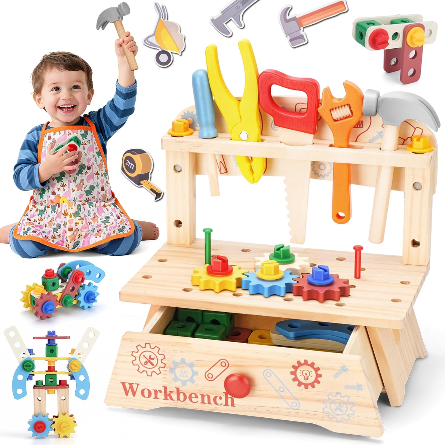 Деревянная скамейка для инстру – обзор и цена Gardening Tools Toddler