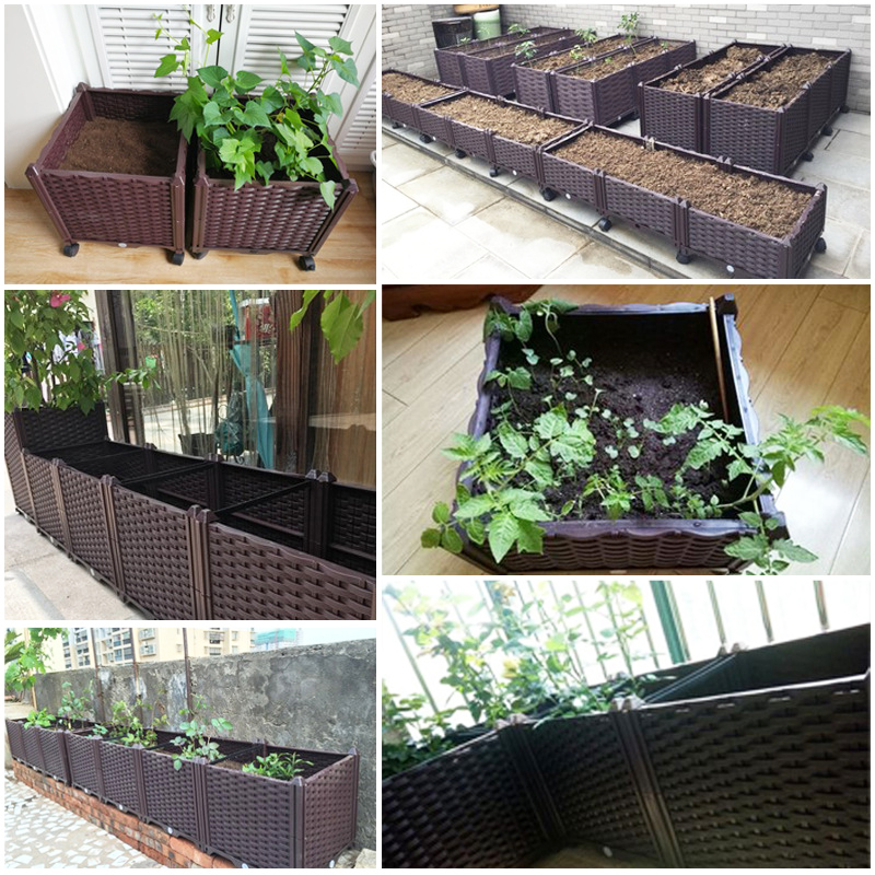 Грядка с системой автоматическ – обзор и цена Self-Watering Planter