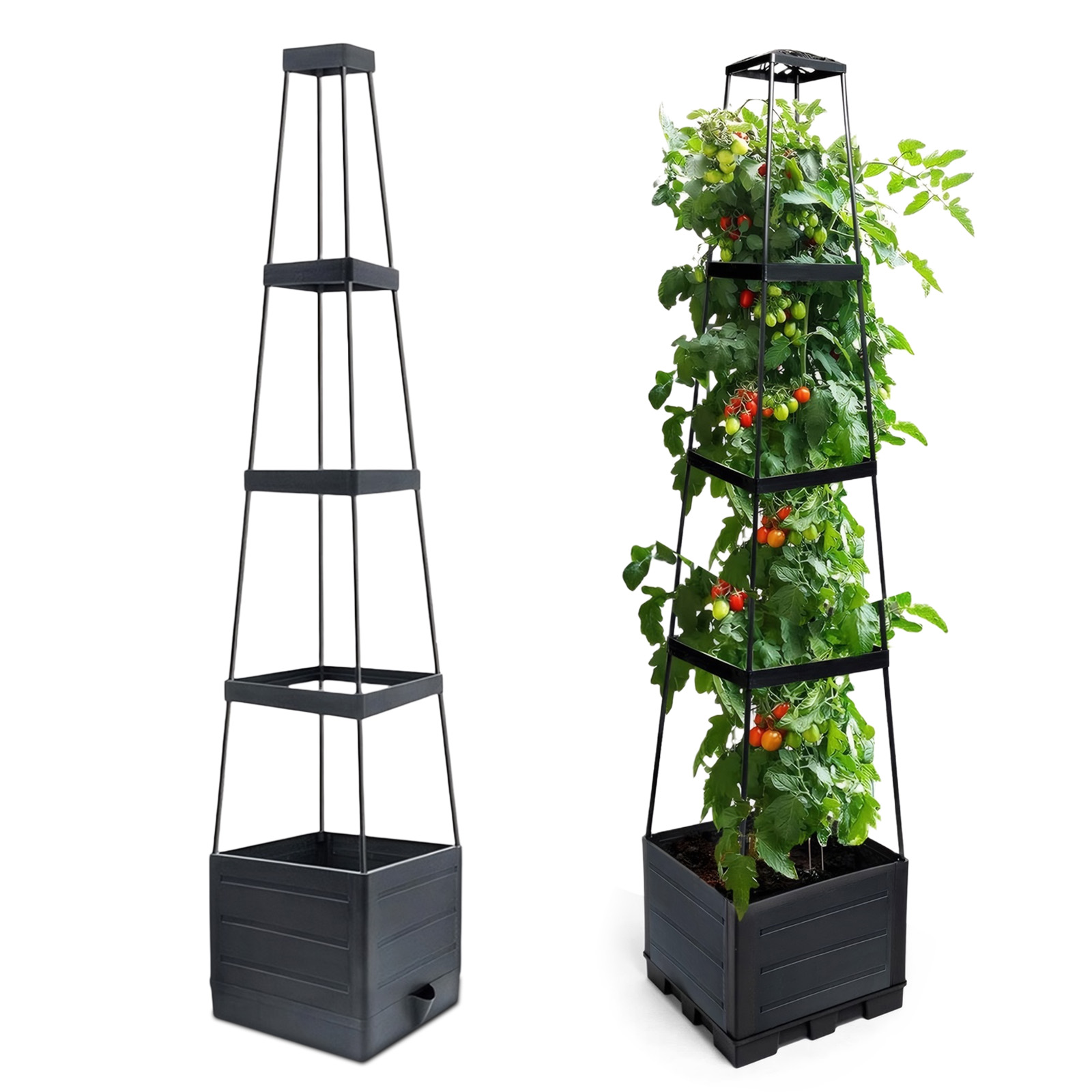 Грядка-клумба с решеткой для т – обзор и цена Self-Watering Planter