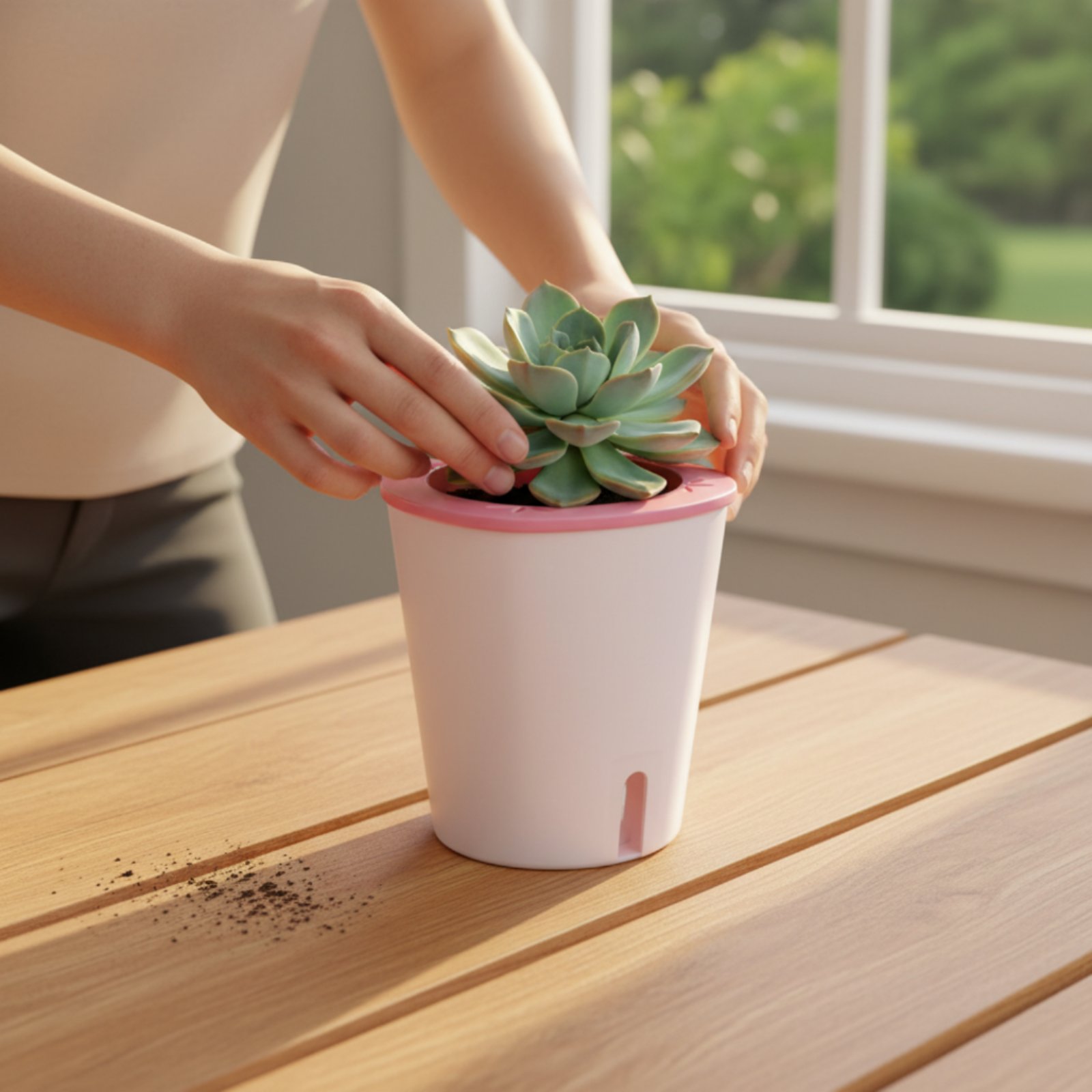 Самополивающийся горшок большо – обзор и цена Self-Watering Planter