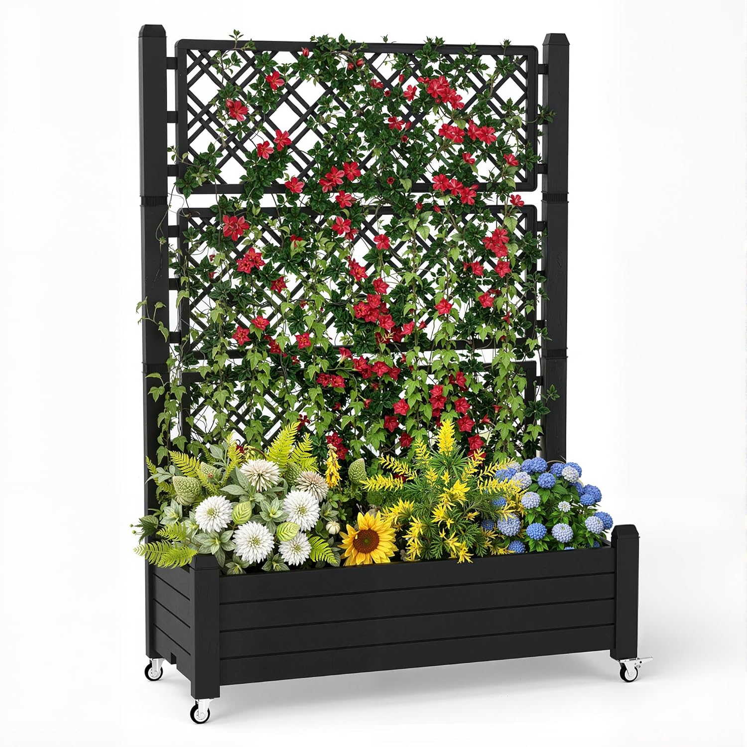 Приподнятая грядка с решеткой, – обзор и цена Self-Watering Planter